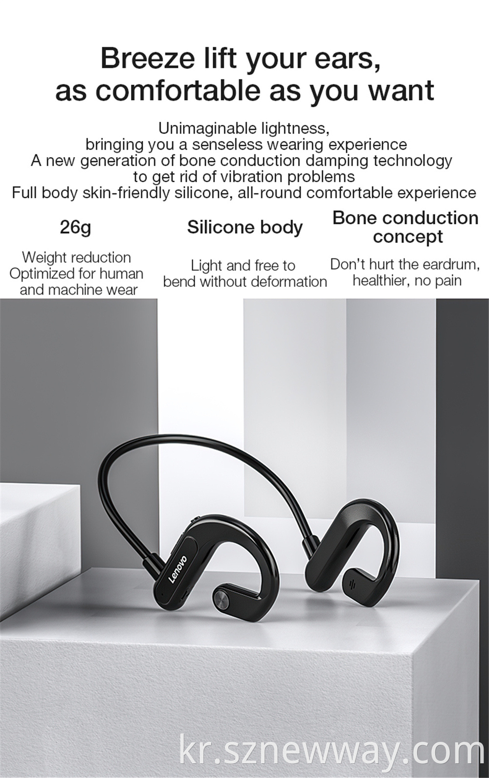 Wireless Headphone Lenovo